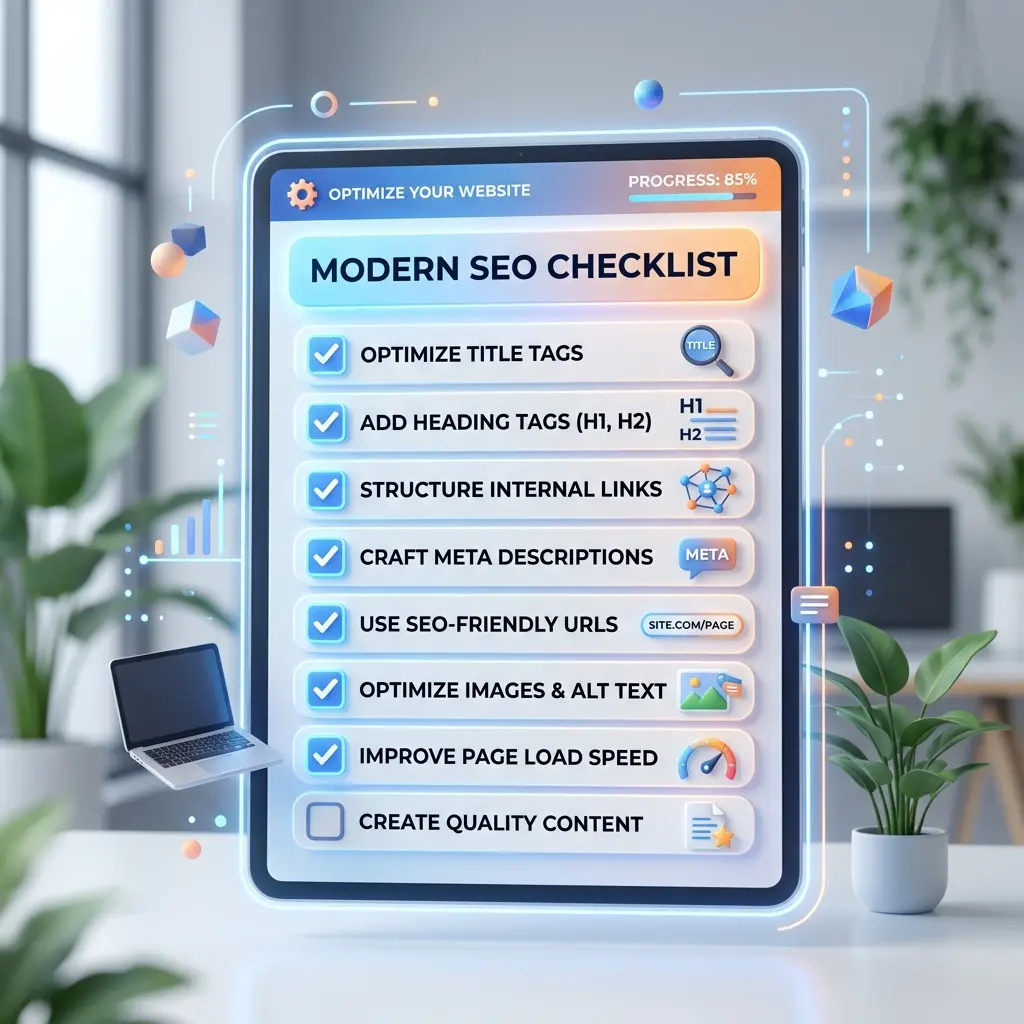 On-Page SEO Checklist for Service Pages That Need Leads