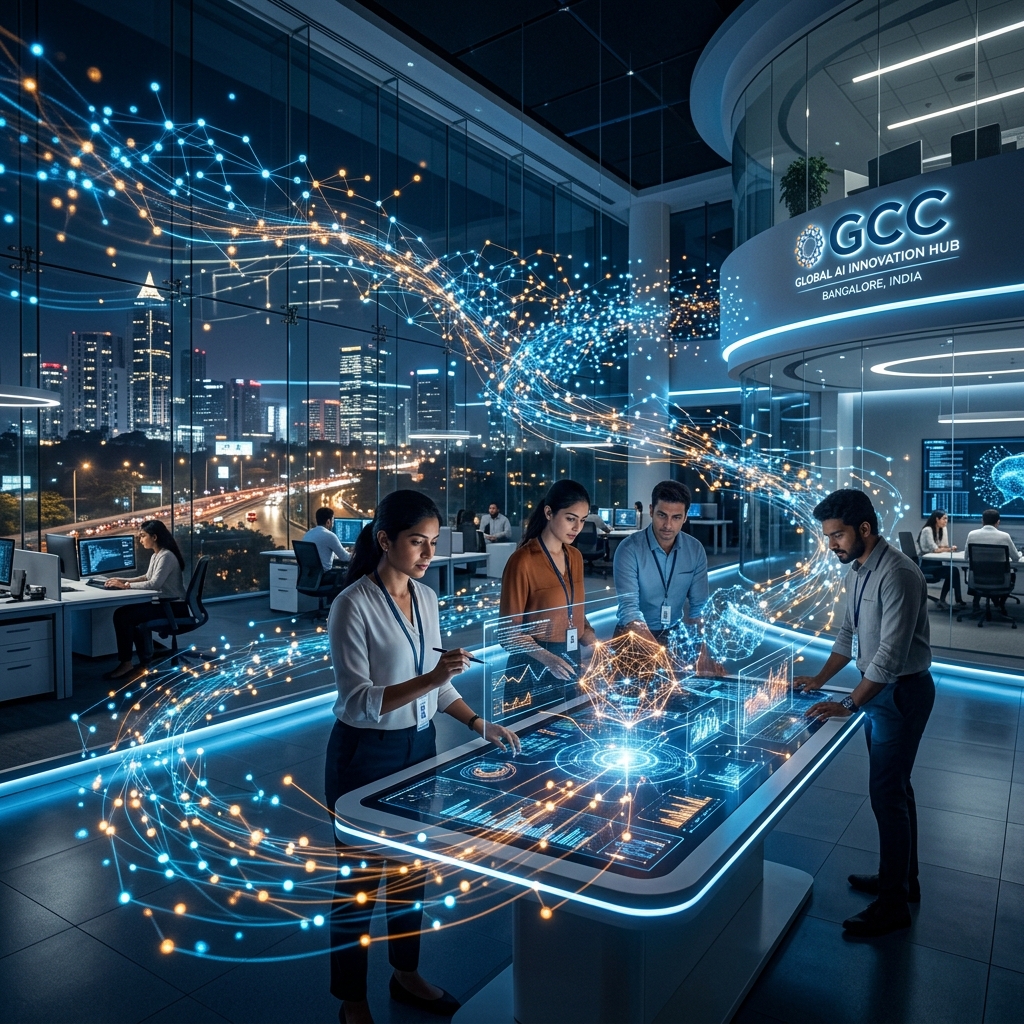 Decent Global Outsourcing illustration