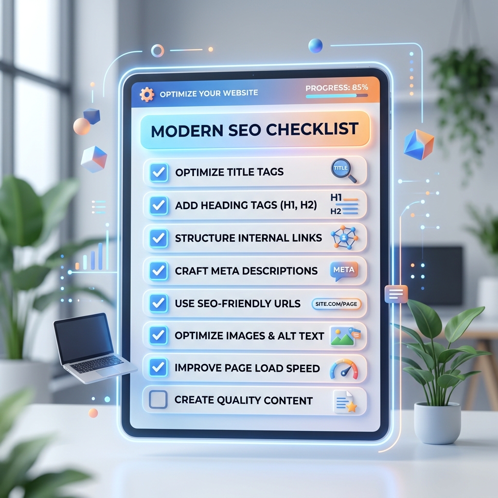 On-Page SEO Checklist for Service Pages That Need Leads