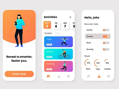 Fitness Tracking Mobile App